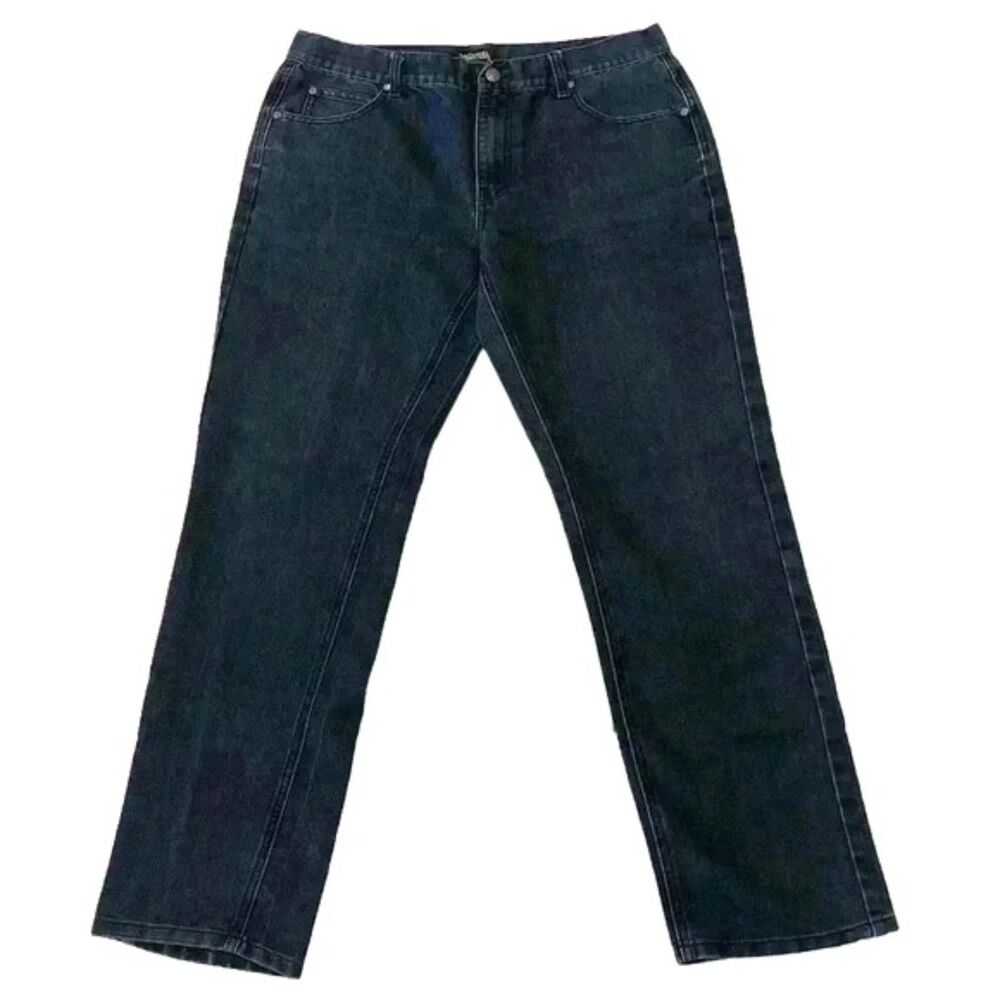 Michael Michael Kors Straight Leg Dark Wash Womens Denim Jeans Size 36/32